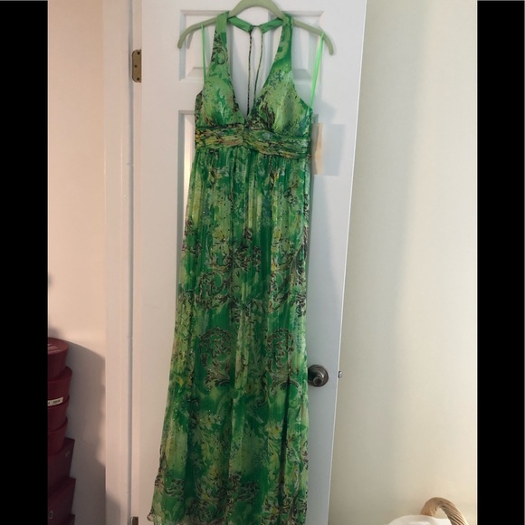 Sue Wong Stunning Full Length Halter Dress - Picture 3 of 7